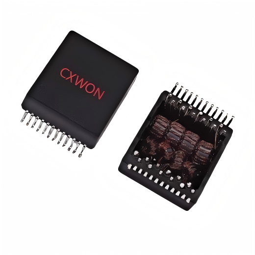 Pressure-resistant industrial grade transformer network with dual ports